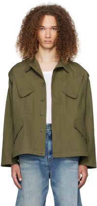 Sky High Farm Workwear Khaki Samira Nasr Edition Jacket