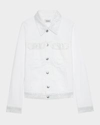 Kioky Embellished Denim Jacket