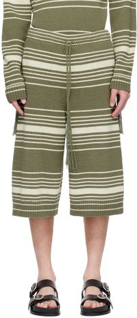Craig Green Short vert exclusif à SSENSE