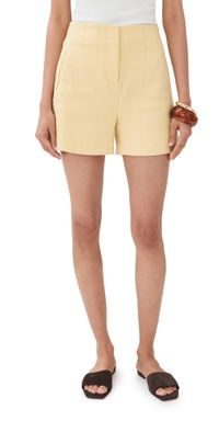 Veronica Beard Brit Shorts Chamomile 2