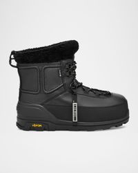 Men's Shasta Waterproof Leather Mid Snow Boots