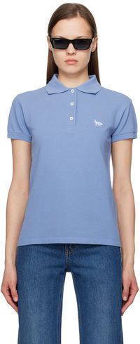 Maison Kitsuné Blue Baby Fox Polo