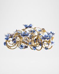 Claudine Floral Butterfly Candelabra