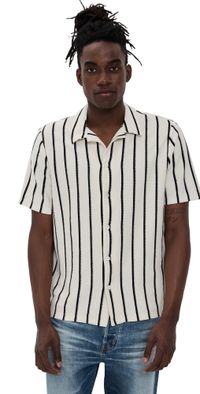 Madewell Lisbon Knit Shirt Vintage Ivory M