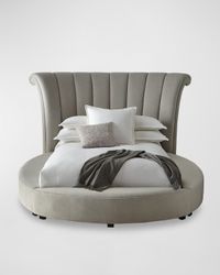 Katya Silver Queen Bed