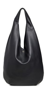 A. P.C. Le Neige Hobo Bag Lzz Black One Size