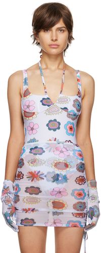 FENSI SSENSE Exclusive Psychedelic Daisies Gloves