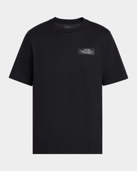 Men's Label Cotton T-Shirt