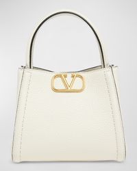 Alltime VLOGO Small Leather Top-Handle Bag