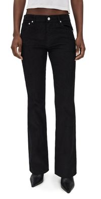 EB Denim Maria Bootcut Corduroy Pants Black Corduroy 32