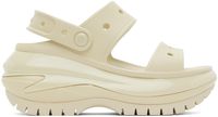 Crocs Off-White Mega Crush Sandals