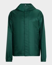 Men's Hooded Nylon Jacket