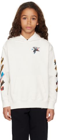 Off-White Kids Off-White Paint Arrow Hoodie