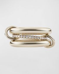 Libra 18k Diamond & Connector Ring