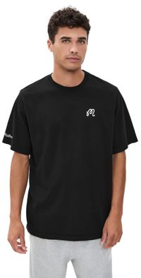 Malbon Golf Bermuda Tee Black S