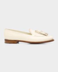 Renee Leather Tassel Loafers