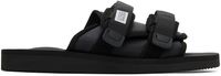 SUICOKE Sandales Moto-Cab noires