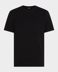 Men's Cotton Jersey Tonal Logo T-Shirt