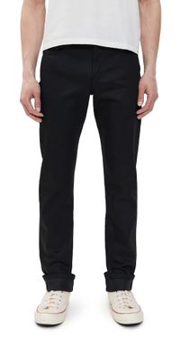 Naked & Famous Denim Weird Guy Black Cobra Stretch Selvedge Jeans Black 29
