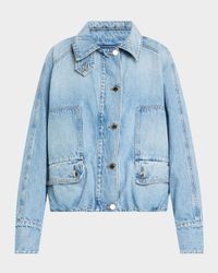 Harper Denim Balloon Jacket