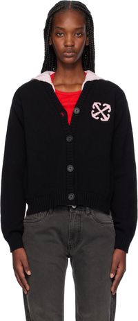 Off-White Black Sailor Cardigan