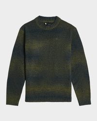 Men's Gradient Stripe Sweater