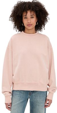 SLVRLAKE Cinch Crew Sweatshirt Desert Rose S