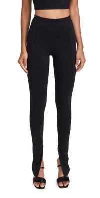 WARDROBE. NYC Side Zip Leggings Black XS