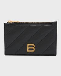 Crush Long Coin And Card Holder Quilted