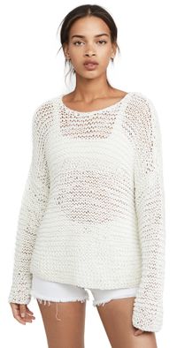 MIKOH Mehetia Long Sleeve Knit Bone 1