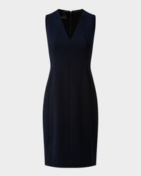 Sleeveless V-Neck Dress