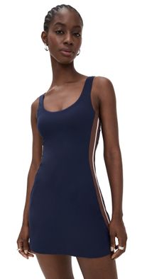 The Upside Gabbie Mini Dress Navy XL