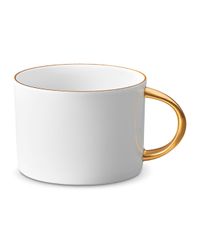 Corde Tea Cup, White/Gold