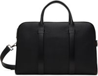 TOM FORD Black Soft Grain Leather Buckley Briefcase
