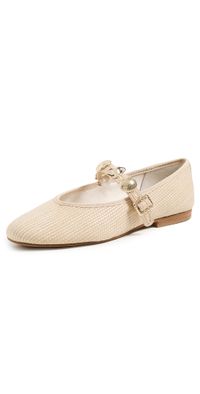 Dolce Vita Relan Flats LT Natural Raffia 7.5