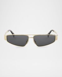 Triomphe Metal Cat Eye Sunglasses