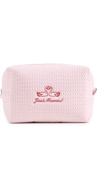Abbode Just Married Waffle Pouch Peony One Size