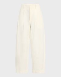 Bari Cropped Wide-Leg Pants