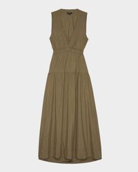 Genevieve A-Line Midi Dress