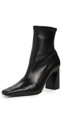 Loeffler Randall Chloe Stretch Ankle Boots Black 11