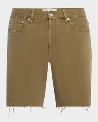 Men's Relaxed Raw Hem Shorts