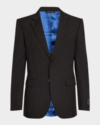Men's Monogram Wool Sport Coat
