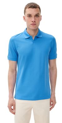Orlebar Brown Bruno Short Sleeve Pique Polo Catalina Blue S