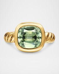 DY Mercer Stone Ring in 18K Gold, 10mm, Size 9