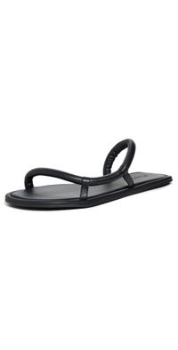 St. Agni Soft Loop Slides Black 36