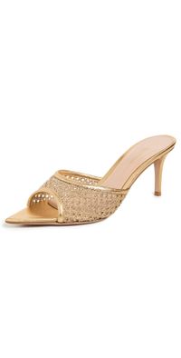 Gianvito Rossi Dorotea Mules 70mm Mekong 40