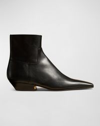 Marfa Calfskin Ankle Boots