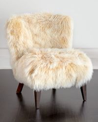 Lanza Sheepskin Chair