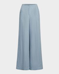 Demie Wide-Leg Hemp Trousers