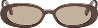 Le Specs Brown Outta Love Sunglasses